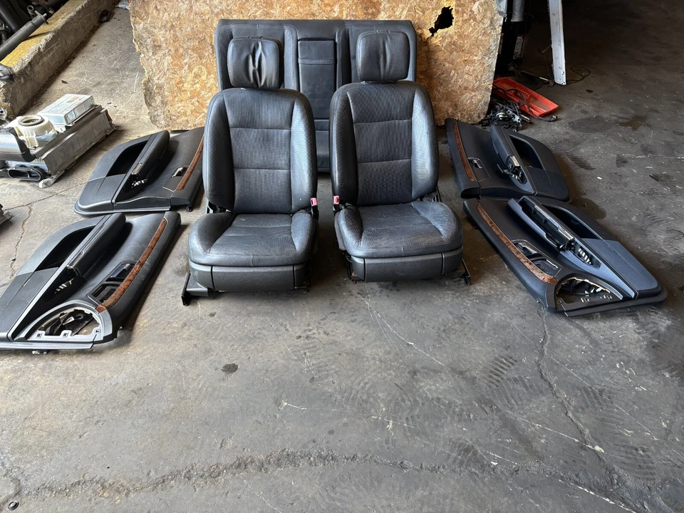 MERCEDES BENZ S550 S600 S400 W221 OEM SET INTERIOR DEPORTIVO ASIENTOS TÉRMICOS PANEL ASIENTO Foto 1 de 4