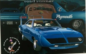PLYMOUTH Muscle Car Poster Prints. 11"X17" - Picture 1 of 16