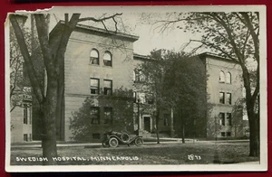 Schwedisches Krankenhaus Minneapolis Minnesota MN Echtfoto Postkarte - Bild 1 von 2