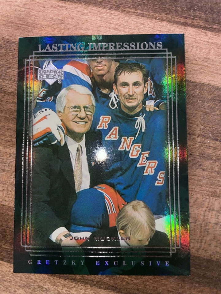 1999-00 Upper Deck Gretzky Exclusives #90 Wayne Gretzky New York Rangers - Image 1 of 2
