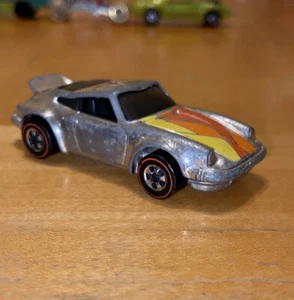Vintage 1974 Hot Wheels Porsche P-911 Redline Chrome Rare Original Old Car FreeS - Picture 1 of 9