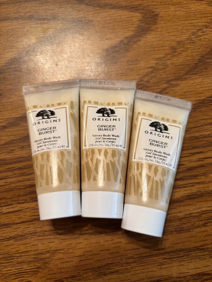 Jabón corporal salado Lotx3 Origins Ginger Burst 0,5 cada tubo Foto 1 de 1
