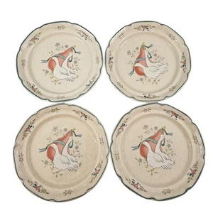 International Tableworks Marmelade Gänse 7 5/8" Salat Mittagessen Teller - 4er Set - Bild 1 von 16