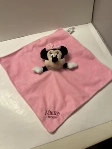 Disney Minnie Mouse Baby Lovey fiocco rosa coperta di sicurezza bordo raso Topolino MORBIDA - Foto 1 di 5