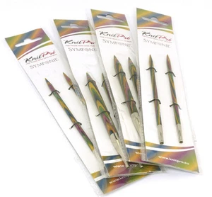 US 2.5 KnitPro Symfonie Wood IC needle tips 3mm - Picture 1 of 5