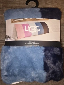 UGG Polarkörper Kissenbezug, 20"x 54" Fuzzy Block Farben Kissenbezug - Bild 1 von 7