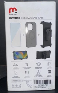 New Plum MYBAT PRO Maverick Series iPhone 15 Pro 6.1” Case + Holster MagSafe - Picture 1 of 8