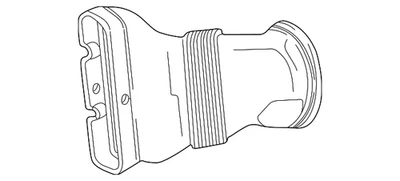 BMW Z3 1998-2001 genuino - conducto de entrada 13-71-1-405-831 Foto 1 de 2