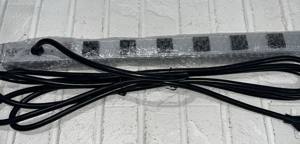 Tripp Lite PS240810 8-Outlet Vertical Power Strip 120V 15A 10-ft Free Ship - Image 1 of 4