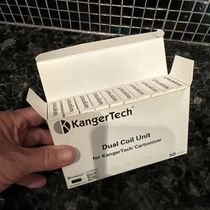 KangerTech Dual Coil Unit 5 pack (10 packs, 50 total cores/coils) For Cartomizer - Bild 1 von 8