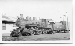 25D778 RP 1936 MOPAC MISSOURI PACIFIC RAILROAD 4-6-0 LOCO #2340 ELDON MO - Imagen 1 de 2