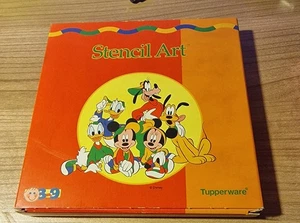 Tupperware Stencil Art 4er Mickey Kids - Bild 1 von 5