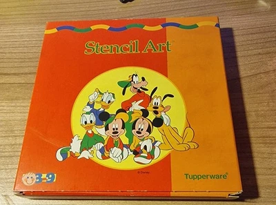 Tupperware Stencil Art 4er Mickey Kids - Bild 1 von 4