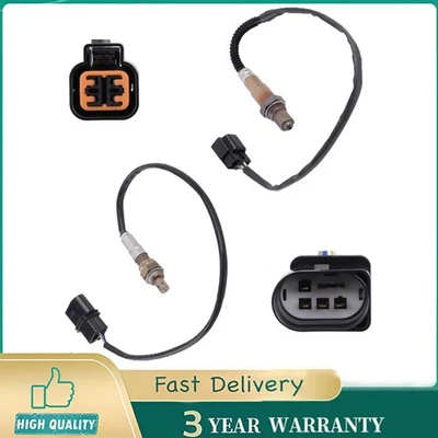 Sensor de oxigênio O2 2 peças para 2003-09 Hyundai Elantra Kia Spectra 2.0L up+downstream - Imagem 1 de 4