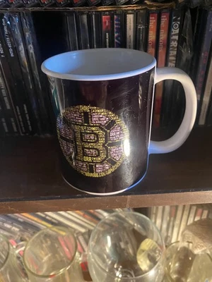 Boston Bruins *coffee mug *"B" is made with players names *Orca Coatings *China - Image 1 of 4