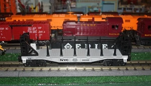 Lionel NYC Silber Flachwagen mit Schotten #6-26380 - SOLD AS IS - Bild 1 von 7