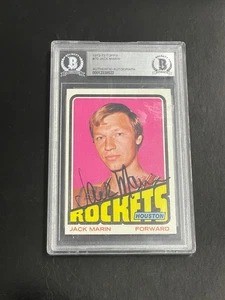 1972 Topps Jack Marin #70 BGS Authentic Auto - Picture 1 of 2