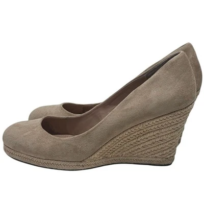 Zapatos de salón Charles by Charles David para mujer simples alpargata tostada con cuña talla 11 Foto 1 de 4