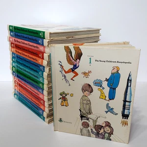 The Young Childrens Encyclopedia Britannica 16 Vol Complete Set Homeschool Educ - Bild 1 von 23