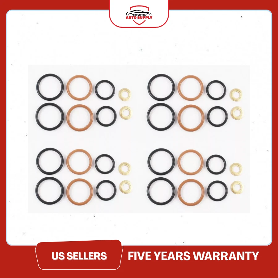 Dorman 904-207 x4 燃油喷射器 O 形环全套适用于 6.0L 冲程柴油 — 第 1/2 张图片