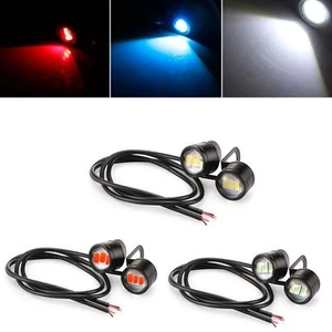 2Pcs LED Motorcycle Super Bright Driving Light/Eagle Eye Reverse/Backup Fog Lamp - Picture 1 of 59