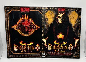 Diablo II Collector's Edition Big Box Manual + Expansion Set Manual - Picture 1 of 5