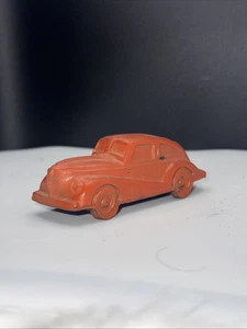 Vintage SEDAN TOY CAR HARD RUBBER RARE EC - Picture 1 of 6