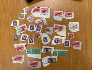 Free shipping- collection of WWII airmail stamps/postage - Picture 1 of 1