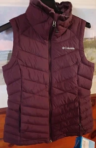 Columbia Women's Joy Peak II Omni Heat Infinity Gold Vest  Moonvista Sz Medium - Picture 1 of 14