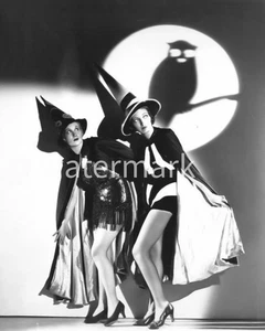 Vintage 1950s Halloween Pin-Up – Hollywood Actress 8x10 Photo Reprint - Picture 1 of 1