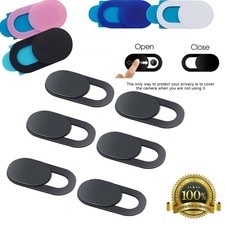 3/6 PCS WebCam Cover Slide Camera Privacy Security Protect Sticker Phone Laptop