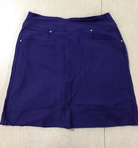 NANCY LOPEZ DAMEN ANZIEH GOLF SKORT, LILA, Größe 8 - Bild 1 von 4