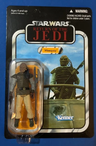 Hasbro Star Wars Vintage Collection VC107 Weequay 1st release UNPUNCHED Cover