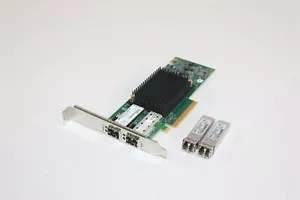 HPE Q0L14 StoreFabric SN1200E 16Gb 2 Port Fibre Channel FP HBA 870002-001 w/ SFP - Picture 1 of 6
