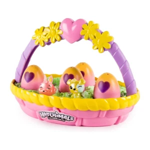 HATCHIMALS - Korb 6 Eier CollEGGtibles Basket Panier Special Edition - Bild 1 von 9