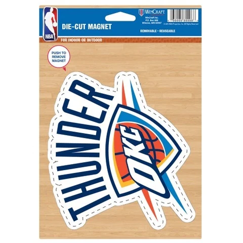 Oklahoma City Thunder Logo Magnet Cover