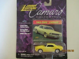 1:64 Johnny Lightning Camaro Collection 1969 Copo Camaro yellow - Picture 1 of 2