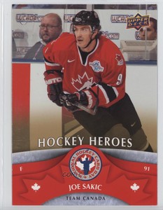 2013 Upper Deck National Hockey Card Day Canada Oversized Joe Sakic #NHCD12 HOF