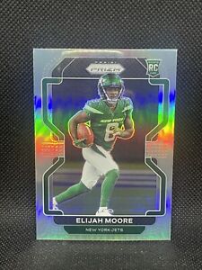 Elijah Moore 2021 Panini Prizm Silver RC Rookie #346 Jets Ole Miss Browns