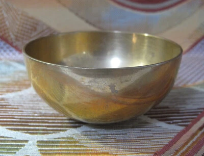 Orig.Used.Japanese Buddhist Bell .Singing Bowl.Copper Buddhist Bell .154g  9cm - Image 1 of 4