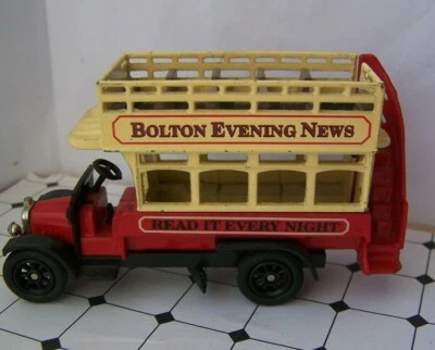 OXFORD DIE CAST, AUTOBÚS AEC, BOLTON NIGHT NEWS, EDICIÓN LIMITADA, VINTAGE Foto 1 de 4