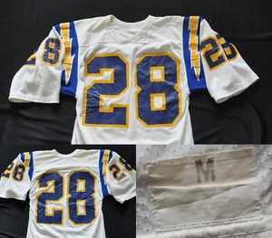 #28 San Diego Chargers Russell? Jersey Team Issued Practice? NFL 70s 80s Men M - Picture 1 of 12