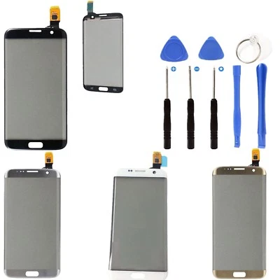 FRONTGLAS Display Touch Screen + Werkzeuge für Samsung Galaxy S7 Edge G935 Black - Bild 1 von 4