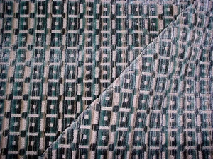 1Y Groundworks GWF-3703 Menger Velvet Sapphire Blue Square Upholstery Fabric - Picture 1 of 3