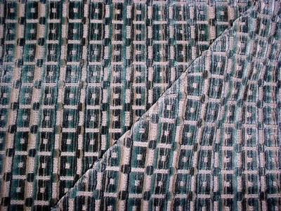 1Y Groundworks GWF-3703 Menger Velvet Sapphire Blue Square Upholstery Fabric - Image 1 of 3