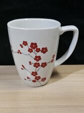 1 Corelle Square Hanami Garden Red Flower Coffee Mug/Cup