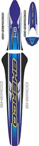 Ensemble complet autocollant/autocollant style Sherco 04 pour vélo d'essai. - Photo 1/2