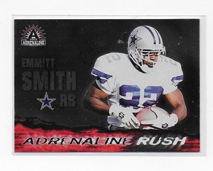 2002 Pacific Football Emmitt Smith Adrenaline Rush #6 Cowboys FREE SHIPPING