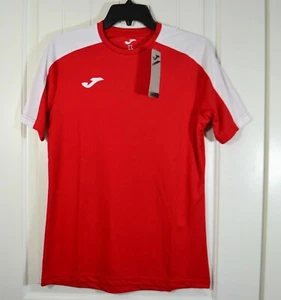 NWT UNISEX JOMA JERSEY RED/WHITE SHORT SLEEVE SOCCER CREWNECK SZ S - Picture 1 of 6