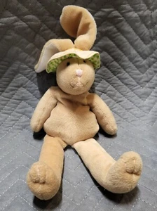 Just Friends Little Brown Bunny Rabbit with Hat RARE, Perfect Easter Gift - Picture 1 of 2